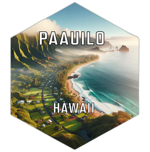 Paauilo Hawaii Travel Destination Souvenir Vinyl Decal Sticker 4-Inch