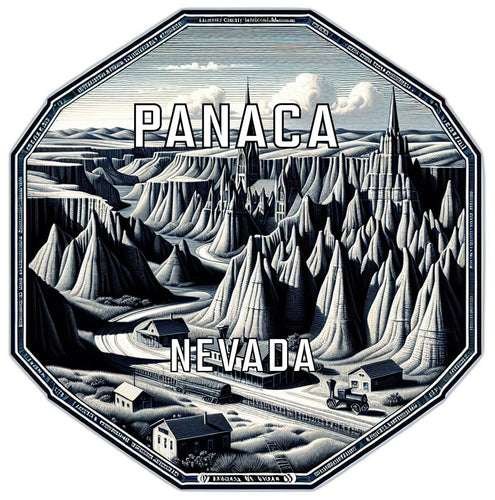 Panaca Nevada Travel Destination Souvenir Vinyl Decal Sticker 6-Inch