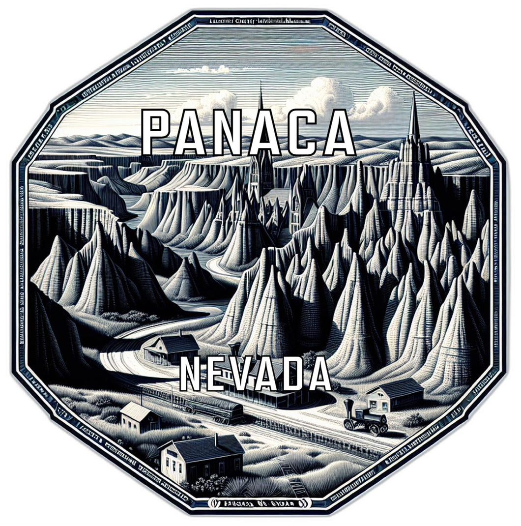 Panaca Nevada Travel Destination Souvenir Vinyl Decal Sticker 6-Inch