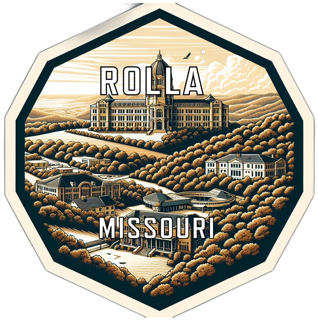 Rolla Missouri Travel Destination Souvenir Vinyl Decal Sticker 2-Inch