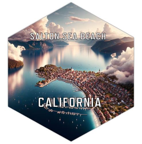 Salton Sea Beach California Travel Destination Souvenir Vinyl Decal Sticker 6-Inch