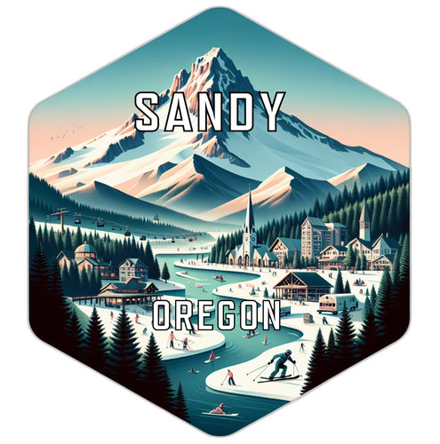 Sandy Oregon Travel Destination Souvenir Vinyl Decal Sticker 6-Inch
