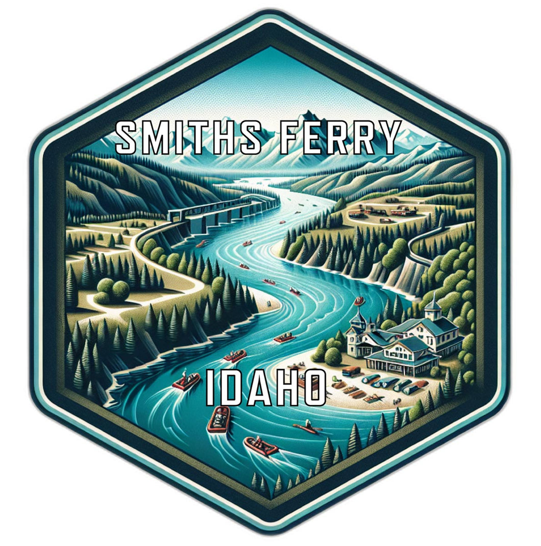 Smiths Ferry Idaho Travel Destination Souvenir Vinyl Decal Sticker 2-Inch