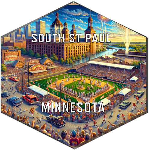 South St Paul Minnesota Travel Destination Souvenir Vinyl Decal Sticker 2-Inch