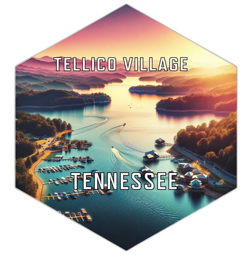 Tellico Village Tennessee Travel Destination Souvenir Vinyl Decal Sticker 2-Inch