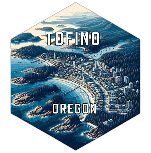 Tofino Oregon Travel Destination Souvenir Vinyl Decal Sticker 2-Inch