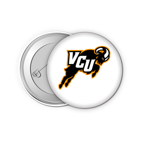 Virginia Commonwealth 1-Inch Button Pins (4-Pack) | Show Your School Spirit
