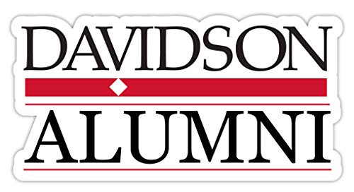 Davidson College 4-Inch Alumni 4-Pack NCAA Vinyl Sticker - Durable School Spirit Decal