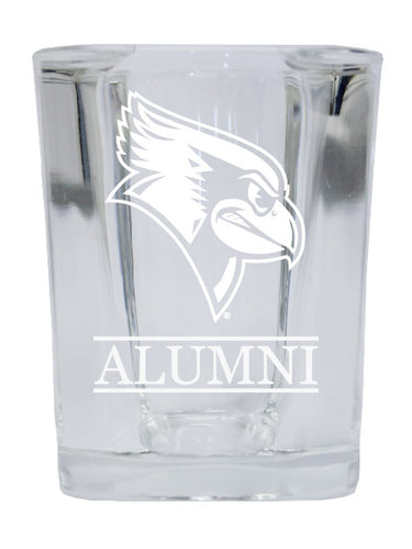 NCAA Illinois State Redbirds Alumni 2oz Laser Etched Square Shot Glass 