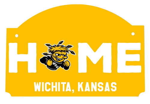 Wichita State Shockers Wood Sign with String