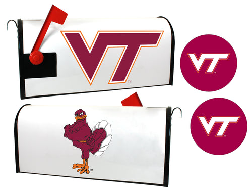 Virginia Tech Hokies NCAA Officially Licensed Mailbox Cover & Sticker Set