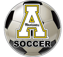 Load image into Gallery viewer, Appalachian State 4-Inch Round Baseball NCAA Passion Vinyl Decal Sticker
