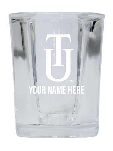 NCAA Tuskegee University Personalized 2oz Stemless Shot Glass - Custom Laser Etched 4-Pack