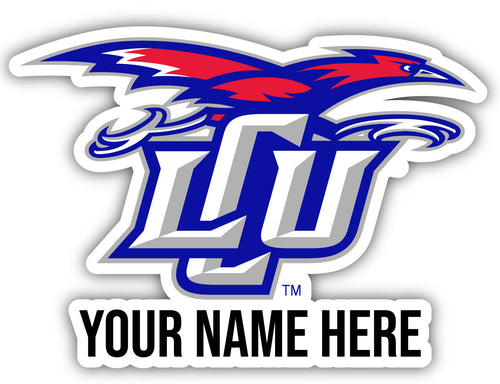 Lubbock Christian University Chaparral 9x14-Inch Mascot Logo NCAA Custom Name Vinyl Sticker - Personalize with Name