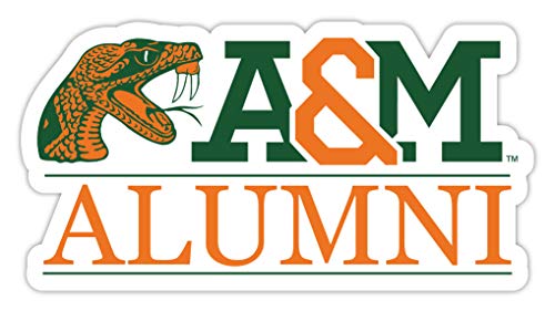 Florida A&M Rattlers 4-Inch Alumni 4-Pack NCAA Vinyl Sticker - Durable School Spirit Decal