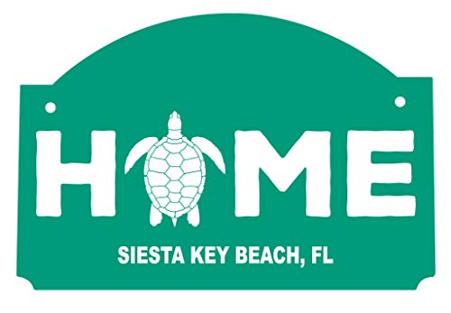 R and R Imports Siesta Key Beach Florida Souvenir Wood Sign with String