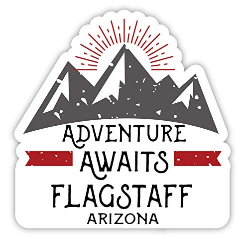 Flagstaff Arizona Souvenir 4-Inch Fridge Magnet Adventure Awaits Design