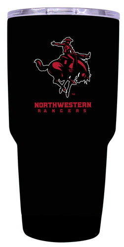 Northwestern Oklahoma State University Mascot Logo Tumbler - 24oz Color-Choice Insulated Stainless Steel Mug