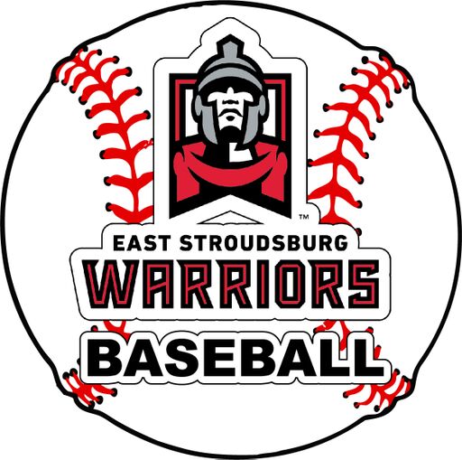 East Stroudsburg University 4-Inch Round Baseball NCAA Passion Vinyl Decal Sticker