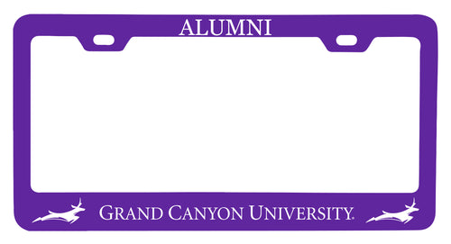 NCAA Grand Canyon University Lopes Alumni License Plate Frame - Colorful Heavy Gauge Metal, Officially Licensed