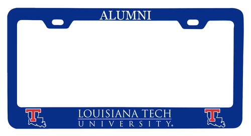 NCAA Louisiana Tech Bulldogs Alumni License Plate Frame - Colorful Heavy Gauge Metal, Officially Licensed
