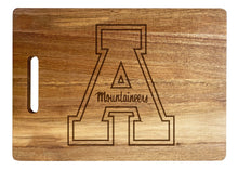 Load image into Gallery viewer, Appalachian State Classic Acacia Wood Cutting Board - Small Corner Logo
