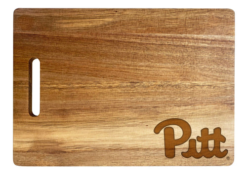 Pittsburgh Panthers Classic Acacia Wood Cutting Board - Small Corner Logo