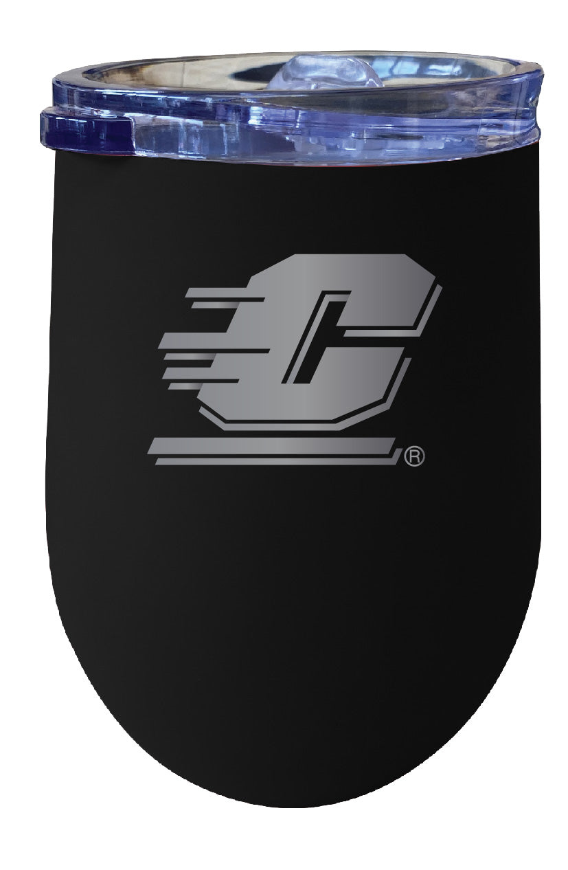 Central Michigan University 12 oz Etched Insulated Wine Stainless Steel Tumbler - Choose Your Color