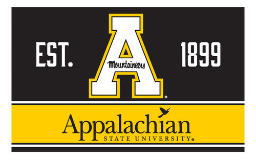 Appalachian State Wood Sign with Frame