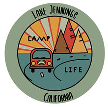 Load image into Gallery viewer, Lake Jennings California Souvenir Decorative Stickers (Choose theme and size)
