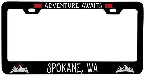R and R Imports Spokane Washington Vanity Metal License Plate Frame