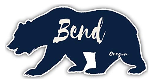 Bend Oregon Souvenir 3x1.5-Inch Fridge Magnet Bear Design