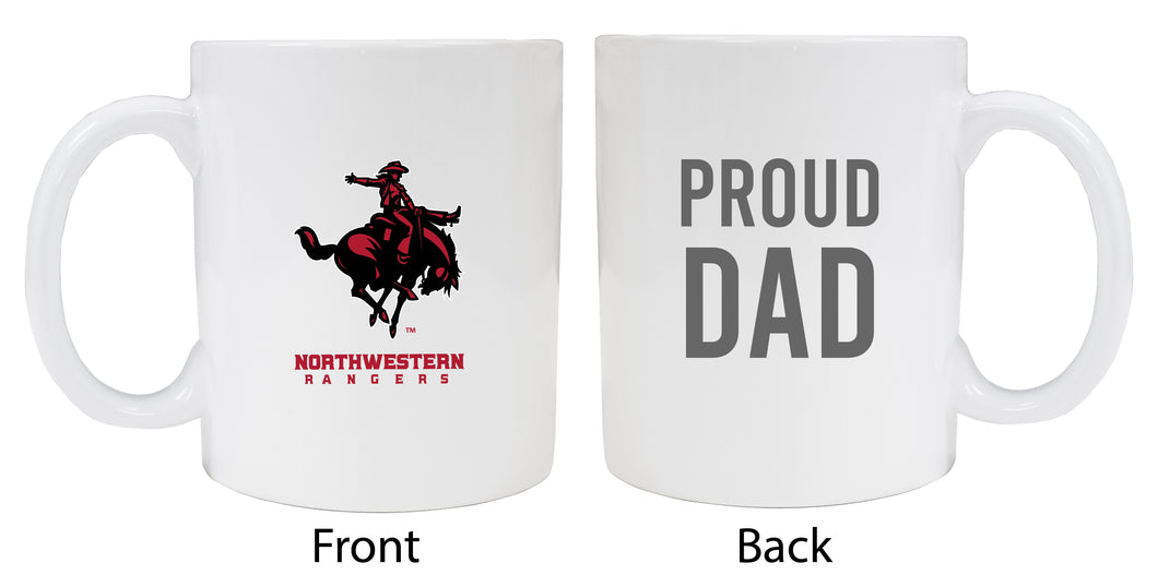 Northwestern Oklahoma State University Proud Dad Ceramic Coffee Mug - White