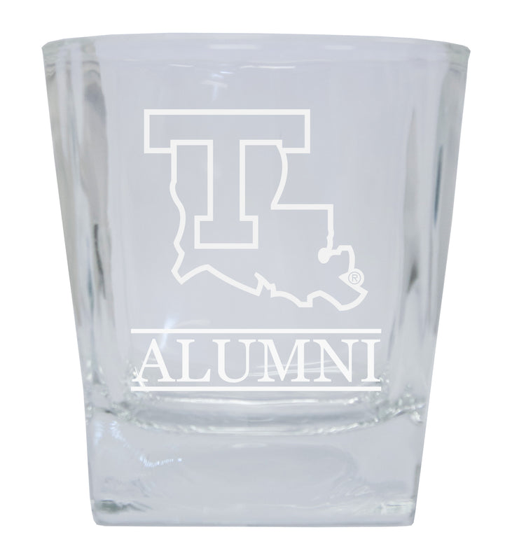 Louisiana Tech Bulldogs 2-Pack Alumni Elegance 10oz Etched Glass Tumbler