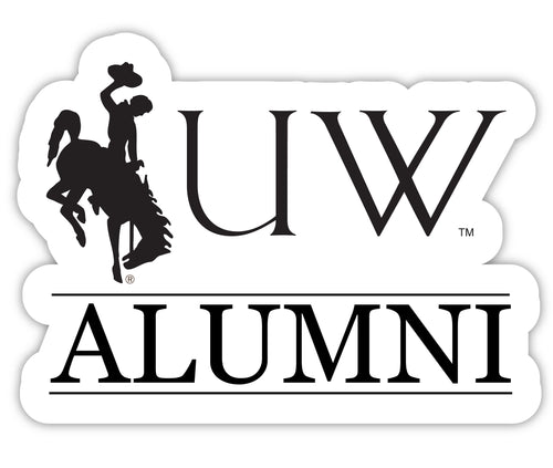 University of Wyoming 4-Inch Alumni NCAA Vinyl Sticker - Durable School Spirit Decal