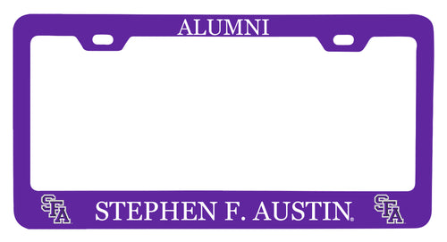 NCAA Stephen F. Austin State University Alumni License Plate Frame - Colorful Heavy Gauge Metal, Officially Licensed