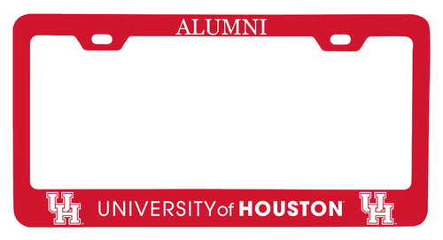 NCAA University of Houston Alumni License Plate Frame - Colorful Heavy Gauge Metal, Officially Licensed