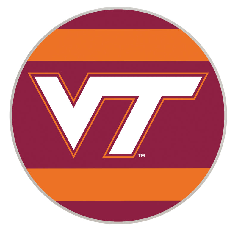 Virginia Tech Hokies Officially Licensed Paper Coasters (4-Pack) - Vibrant, Furniture-Safe Design