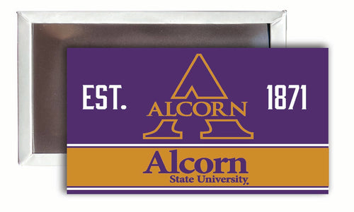Alcorn State Braves  2x3-Inch NCAA Vibrant Collegiate Fridge Magnet - Multi-Surface Team Pride Accessory Single Unit
