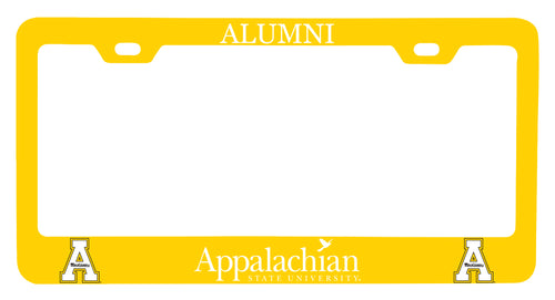 NCAA Appalachian State Alumni License Plate Frame - Colorful Heavy Gauge Metal, Officially Licensed