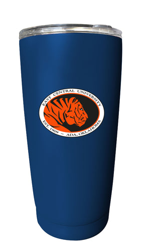 East Central University Tigers NCAA Insulated Tumbler - 16oz Stainless Steel Travel Mug Choose Your Color