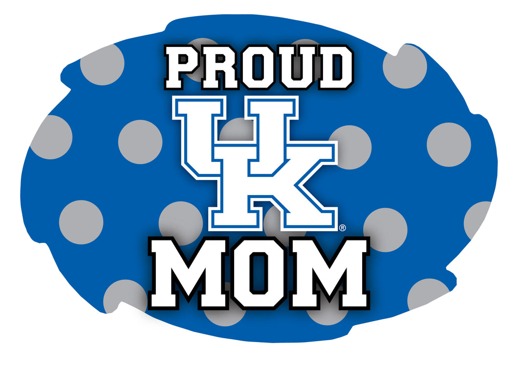 Kentucky Wildcats NCAA Collegiate Trendy Polka Dot Proud Mom 5
