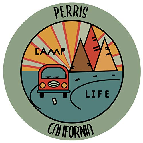 Perris California Souvenir Decorative Stickers (Choose theme and size)