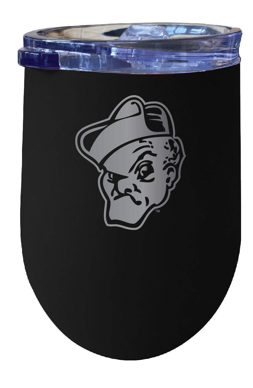 Ohio Wesleyan University 12 oz Etched Insulated Wine Stainless Steel Tumbler - Choose Your Color