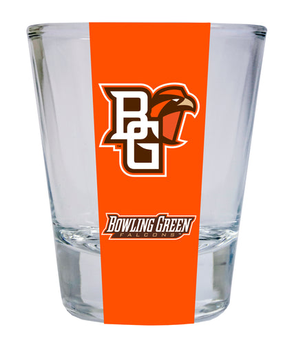 Bowling Green Falcons NCAA Legacy Edition 2oz Round Base Shot Glass Clear