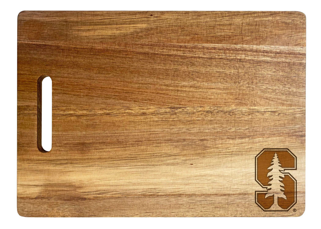 Stanford University Classic Acacia Wood Cutting Board - Small Corner Logo