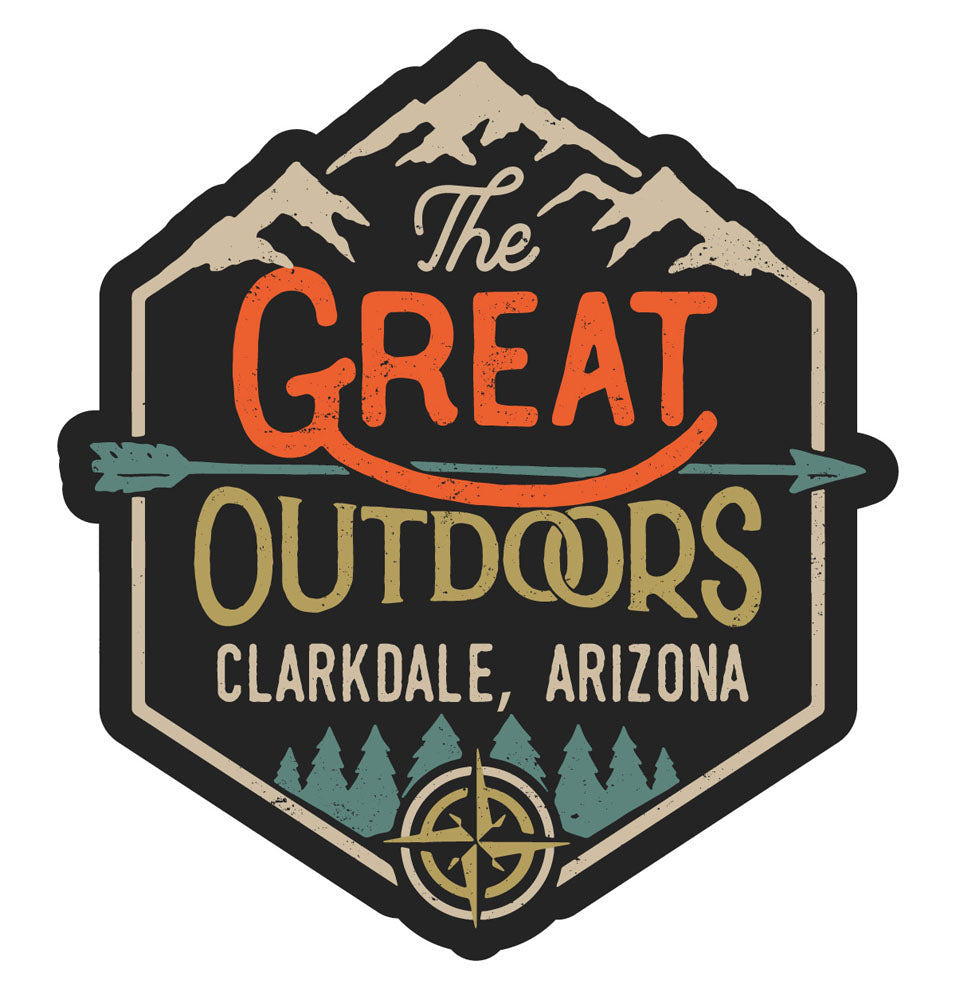 Clarkdale Arizona Souvenir Decorative Stickers (Choose theme and size)
