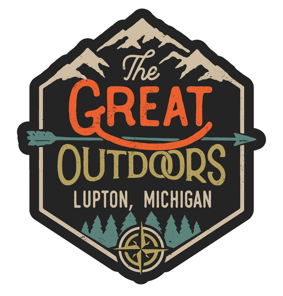 Lupton Michigan Souvenir Decorative Stickers (Choose theme and size)