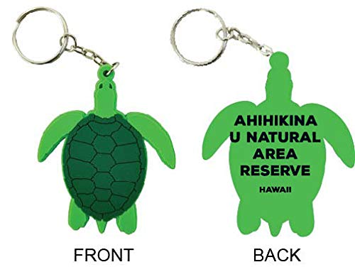 Ahihi-Kinau Natural Area Reserve Hawaii Souvenir Green Turtle Keychain