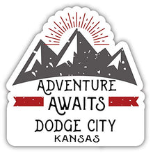 Load image into Gallery viewer, Dodge City Kansas Souvenir Decorative Stickers (Choose theme and size)
